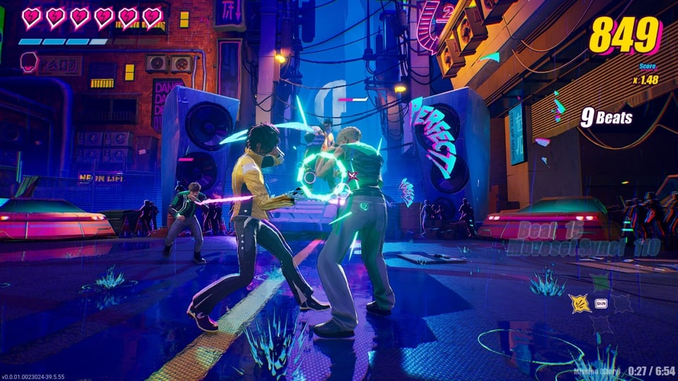 Dead As Disco music action combat