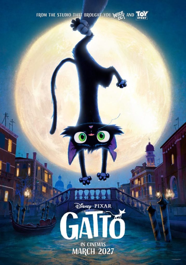 Pixar just dropped the Gatto movie trailer and it has everything a cat lover could want