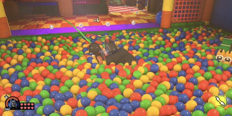 Lego Batman ballpit fight