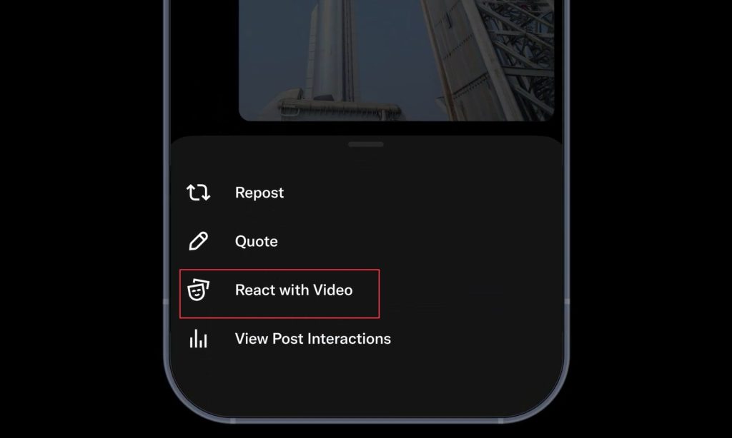 X app now lets you directly record reaction-style videos and outrage at just about anything