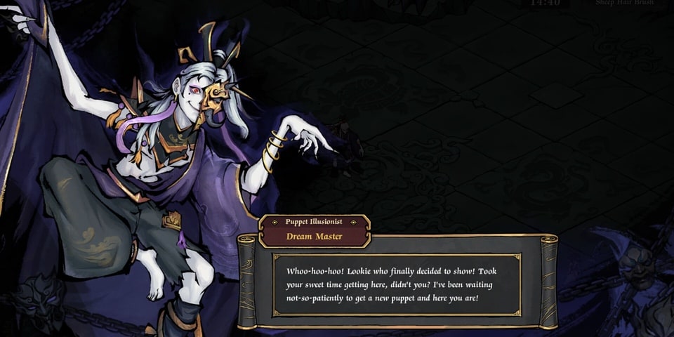 Realm of Ink Fox character dialogue