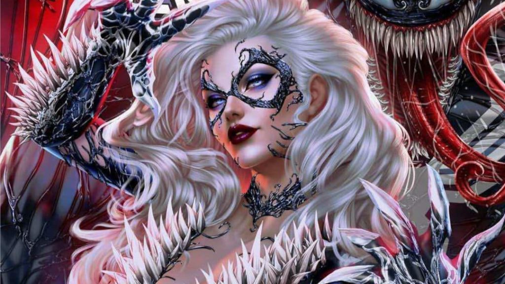 Cosplayer shows off stunning and toothy Venomized Black Cat costume