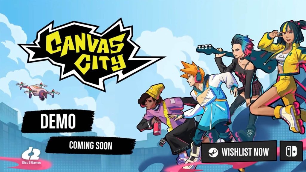 Canvas City mixes Jet Set Radio style with tactical RPG combat