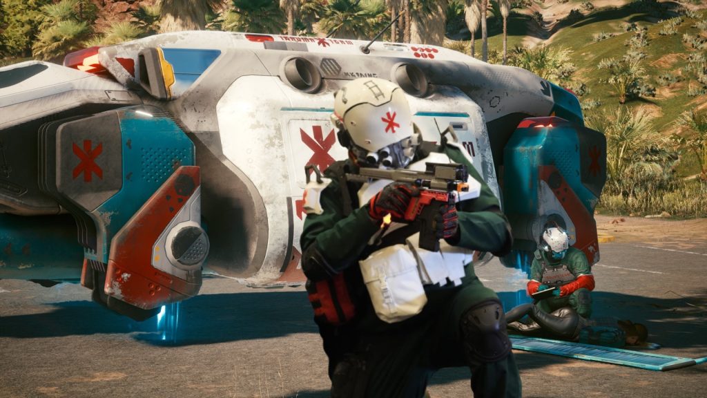 Cyberpunk 2077 fan joins Trauma Team with amazing MagFest cosplay