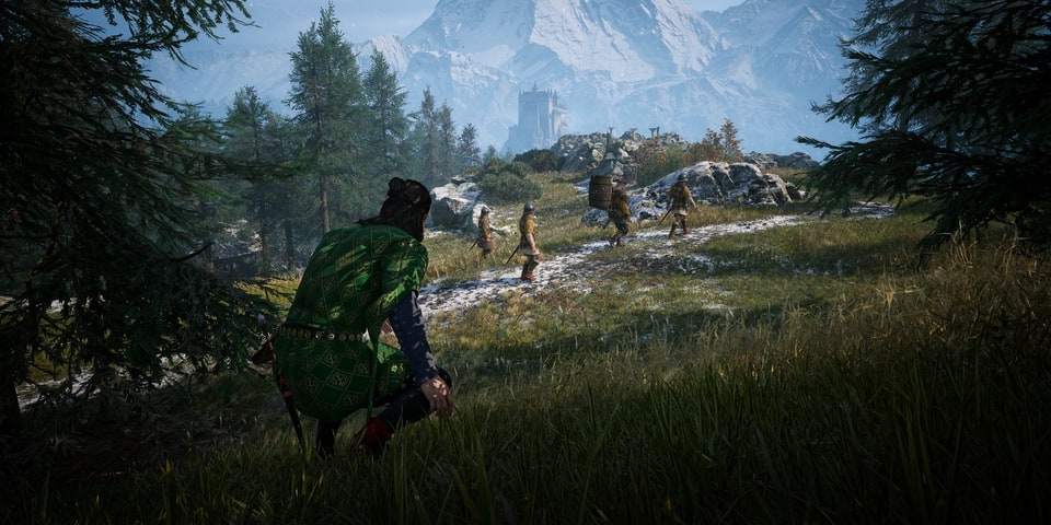 The Blood of Dawnwalker – Open world avoiding patrol