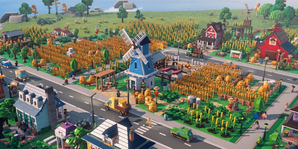 LEGO Skylines farm