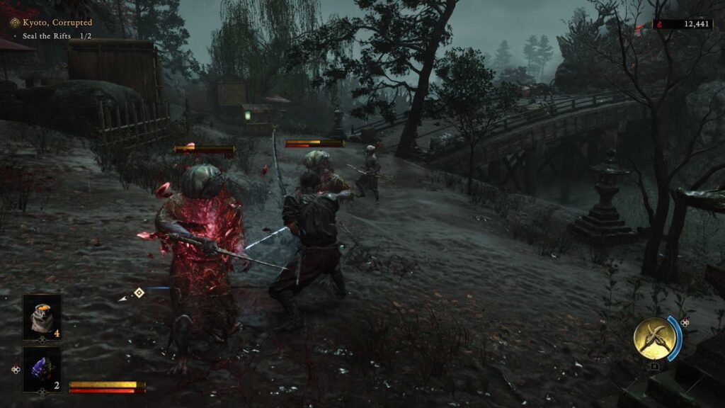 Onimusha Way of the Sword Switch 2 – Genma battle