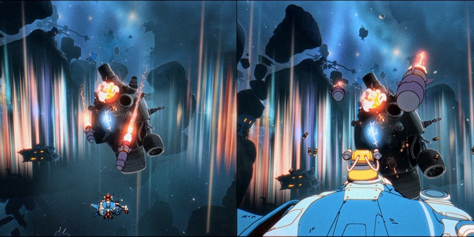 Orbitals space ship combat